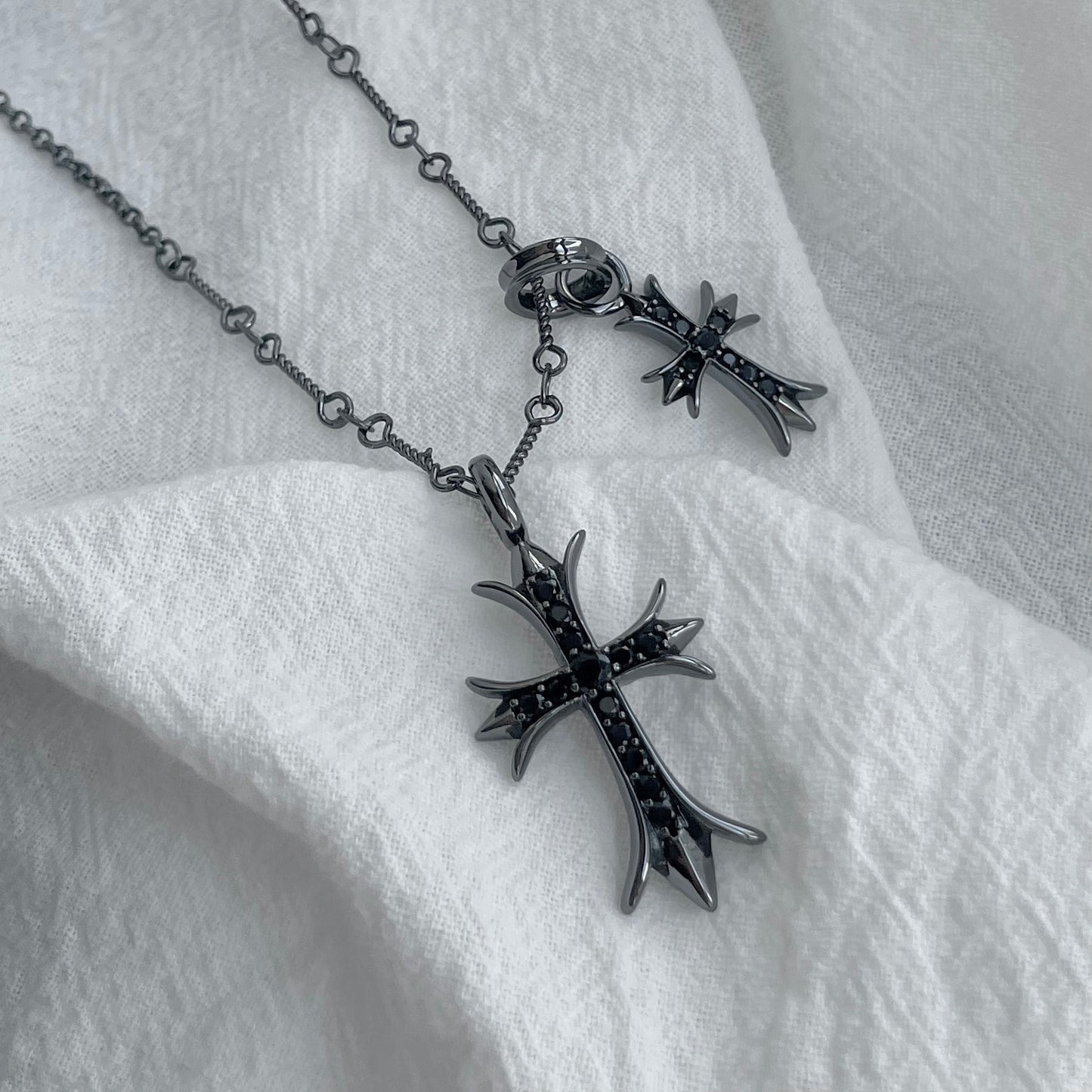 Midnight Obsidian Gleam Necklace
